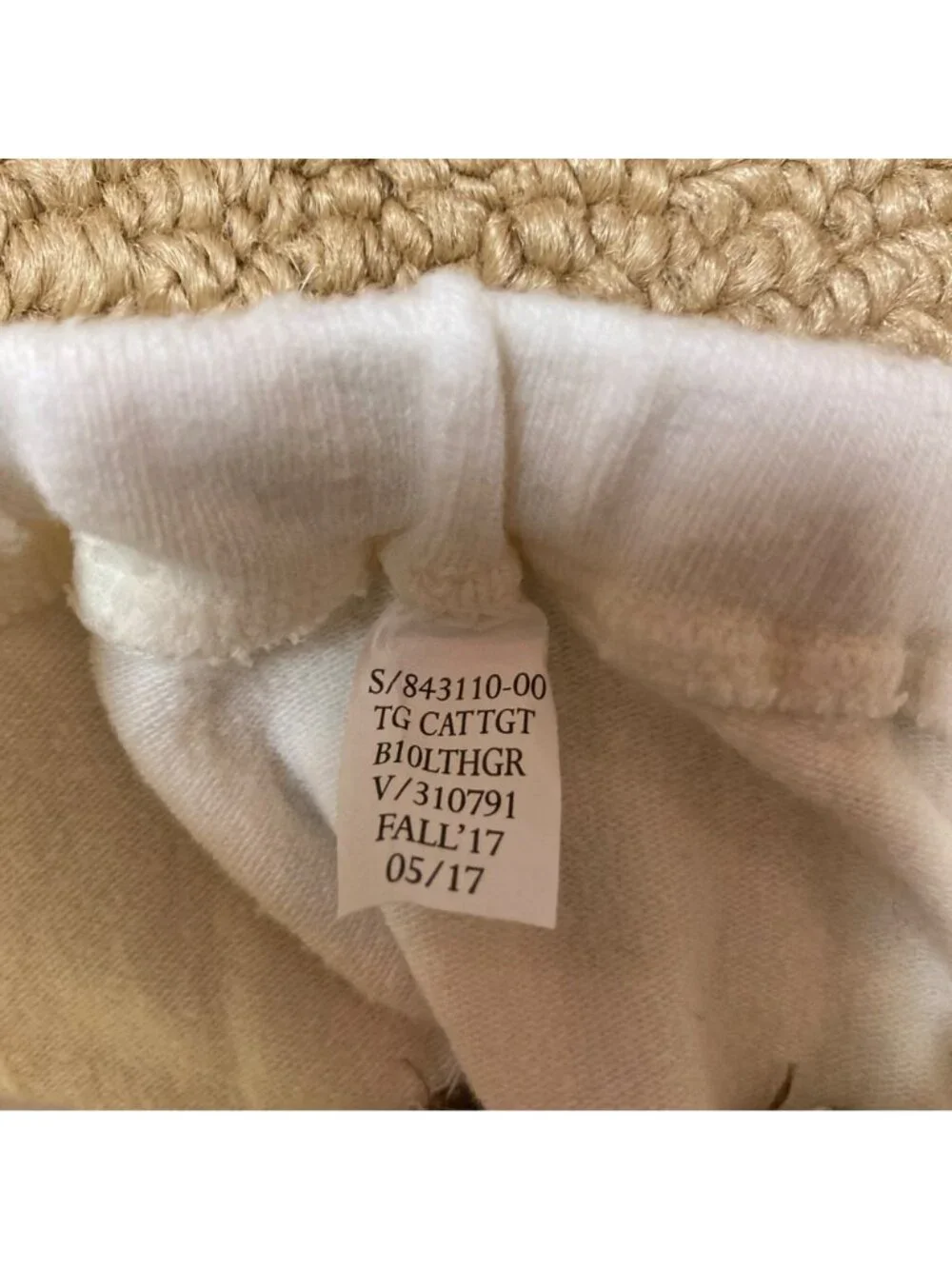 Baby Gap Tights Girls 2-3 years months Cat and Bear White Gray Stripes